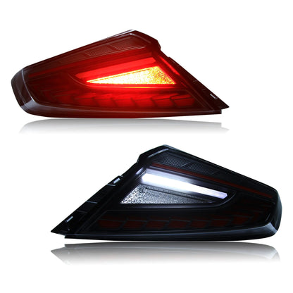 OLM Phantom-Spec LED Taillights Clear Red for 2022-2026 Subaru WRX - OLME.47005.1-CR