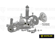 Load image into Gallery viewer, WHITELINE PLUS 3/08+ DODGE CHALLENGER / 11/05+ CHARGER REAR LOWER SHOCK ABSORBER - W33334