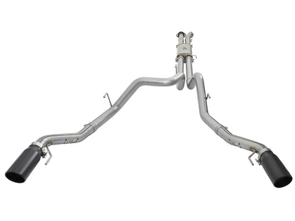 aFe MACH Force-Xp 3 IN 409 Stainless Steel Cat-Back Exhaust System w/ Black Tip aFe