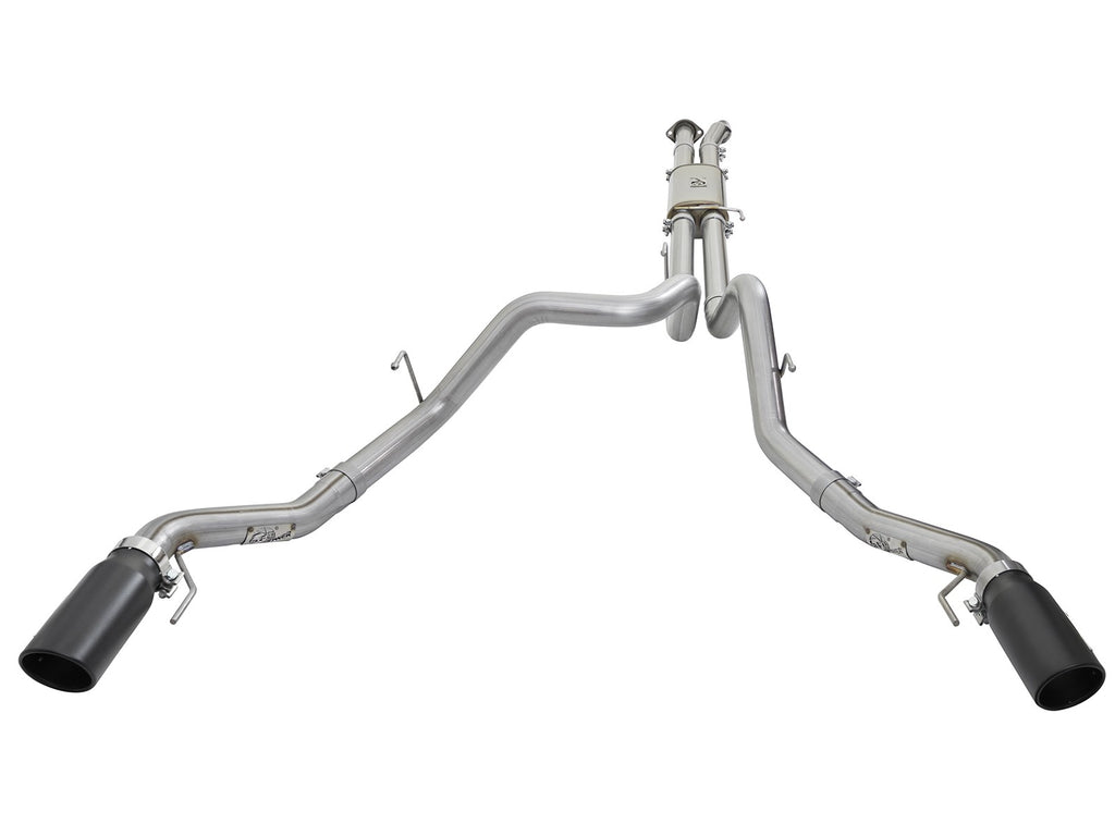 aFe MACH Force-Xp 3 IN 409 Stainless Steel Cat-Back Exhaust System w/ Black Tip