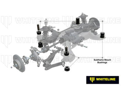 WHITELINE PLUS 10+ CHEVY CAMARO REAR CROSSMEMBER MOUNT - W93193 Whiteline