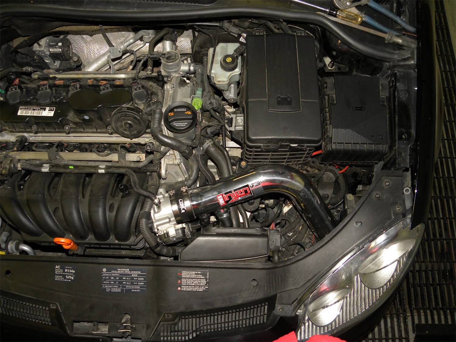 Injen 2009-2010 Volkswagen Jetta L5-2.5l Sp Cold Air Intake System (Black)- SP3027BLK Injen