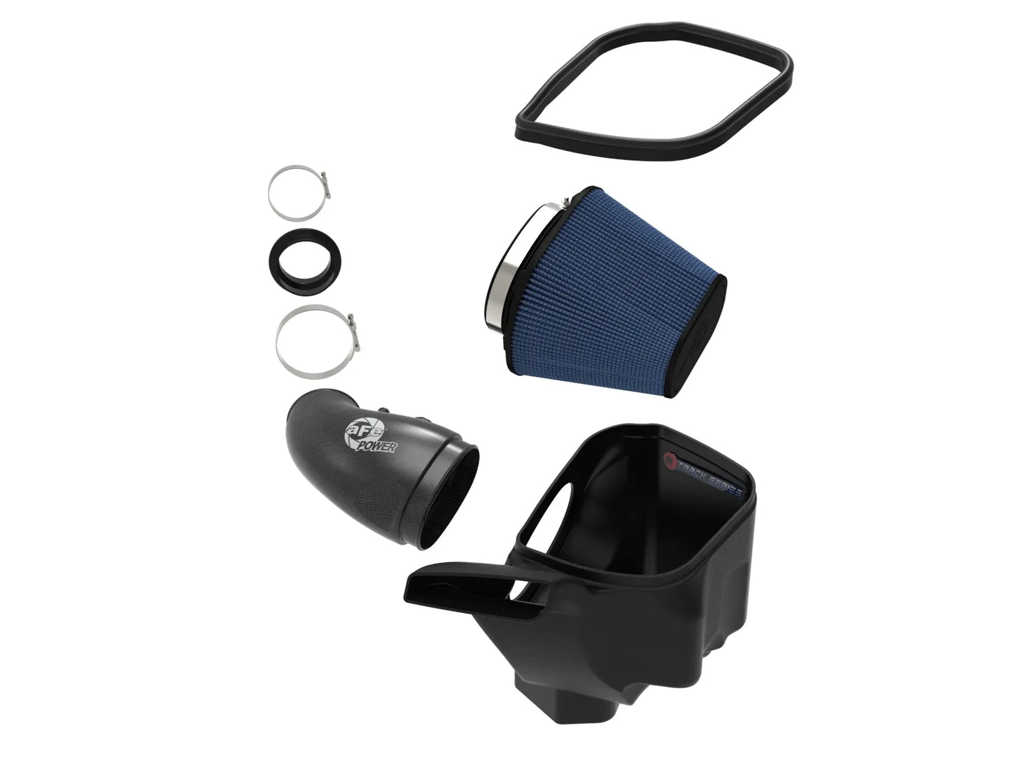 aFe Track Series Carbon Fiber Cold Air Intake System Grand Cherokee / Durango SRT 6.4L - 57-10014R aFe