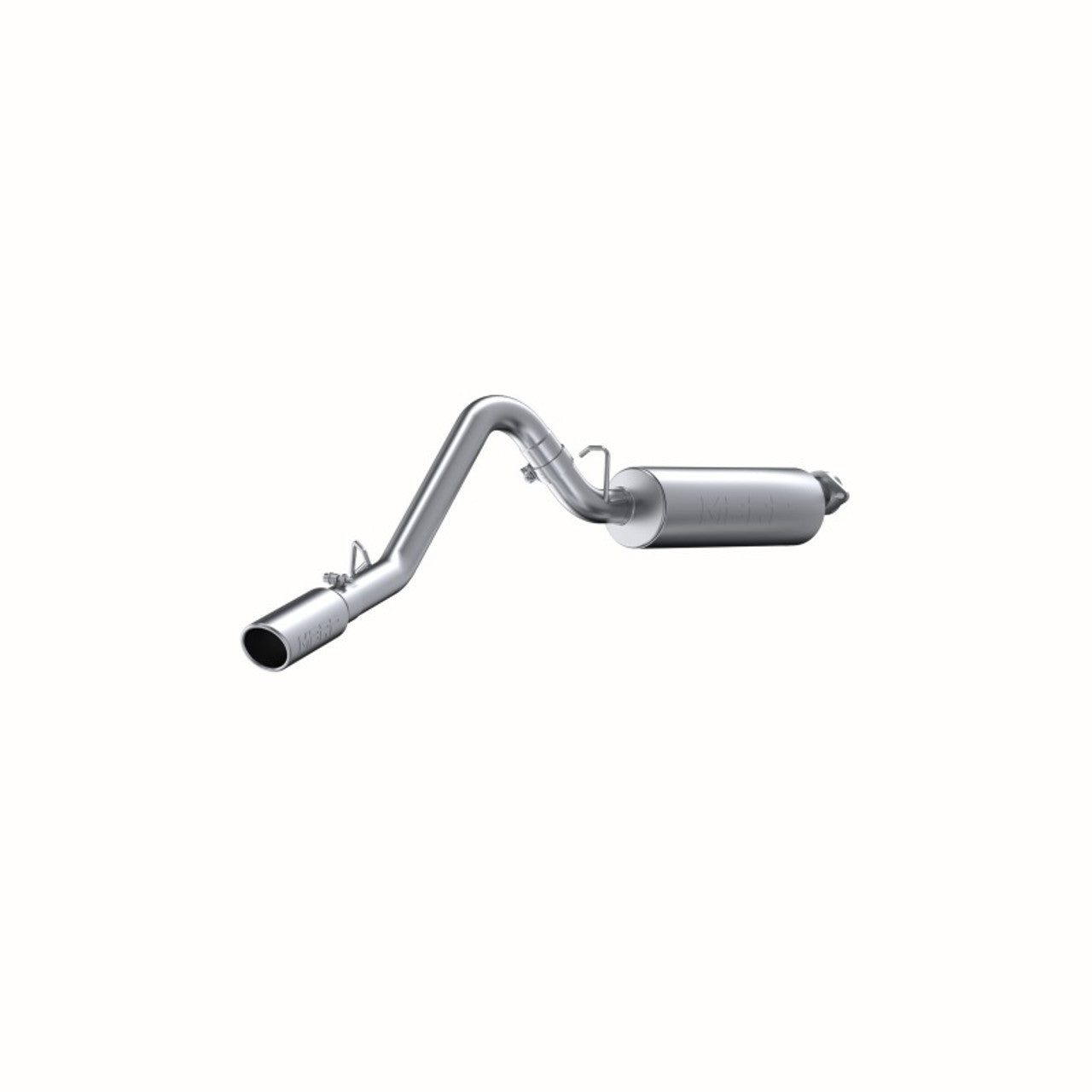 MBRP 2000-2006 Jeep Wrangler (JK) Inline-4 2.5L Inline-6 4.0L Cat Back Single Side - S5500AL MBRP