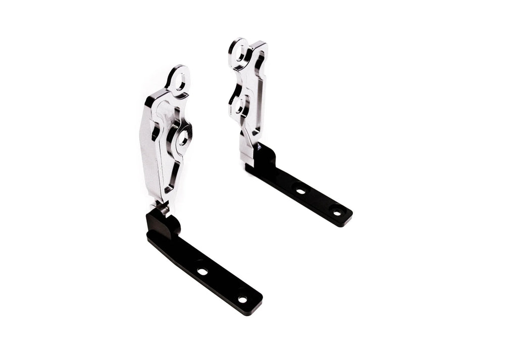 Precision Works Quick Release Hood Hinges - Nissan 240SX S13 - PW-QR-HD-S13