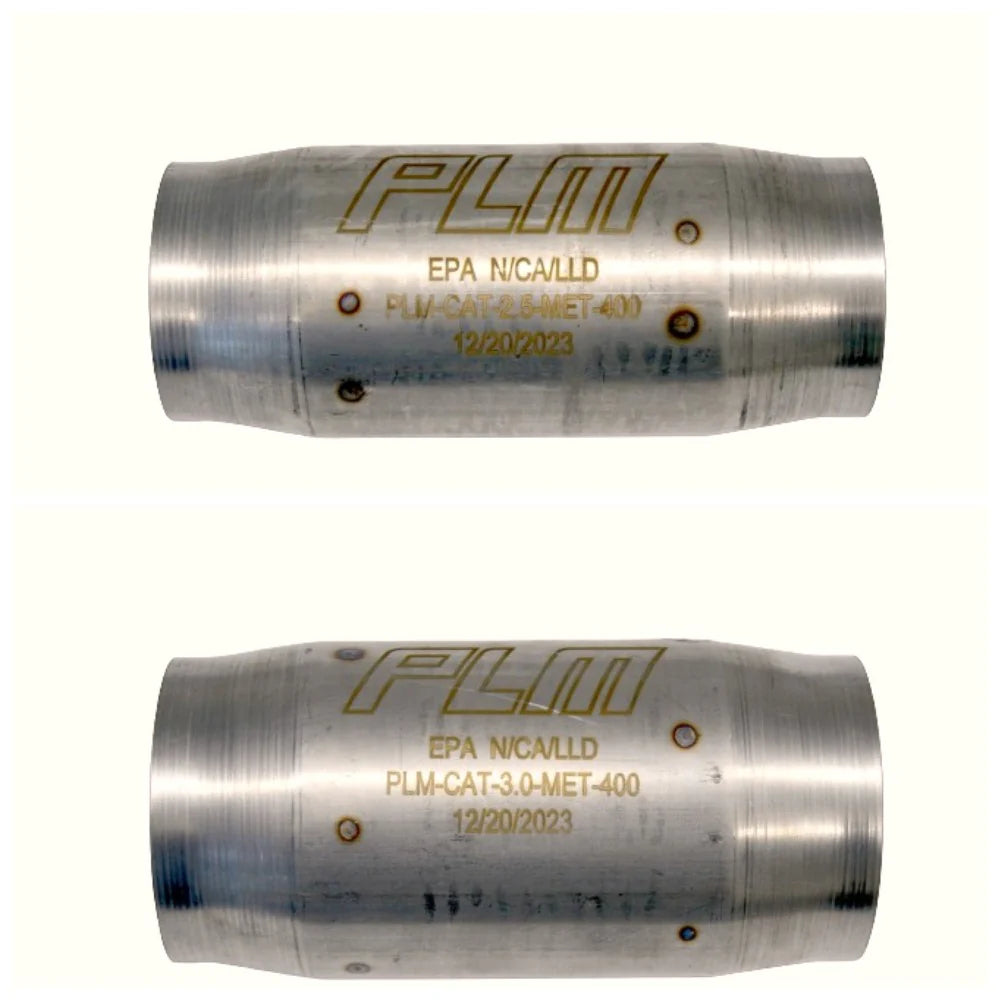 PLM 3in High Flow Performance 400 Cell Metallic Catalytic Converter - PLM-CAT-3.0-MET-400