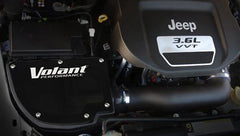 Volant Closed Box Air Intake (Powercore) For 2012-2018 Jeep Wrangler Jk 3.6L V6 - 176366