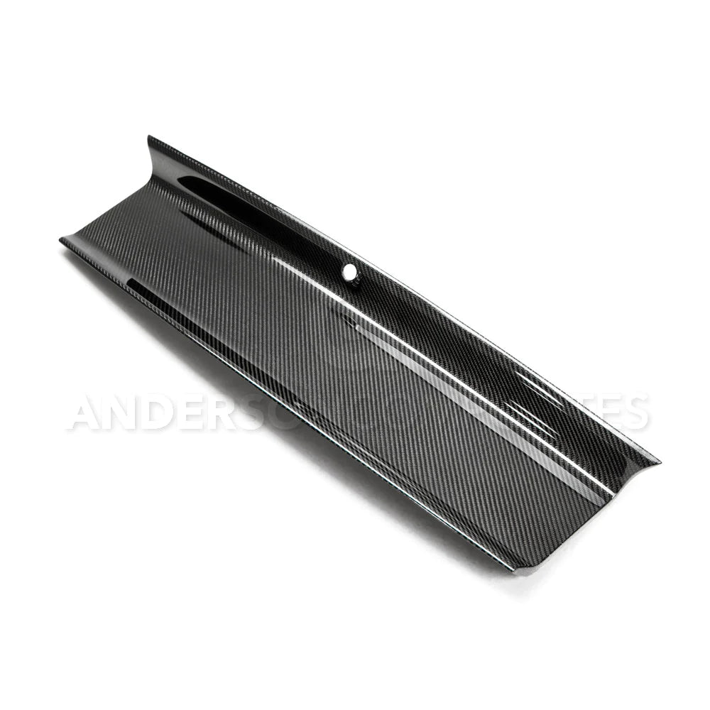 Anderson Composites 2015 - 2023 Mustang Carbon Fiber Decklid Panel (No Emblem) - AC-TG15FDMU