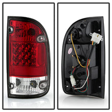 Load image into Gallery viewer, Spyder Toyota Tacoma 95-00 LED Tail Lights Red Clear ALT-YD-TT95-LED-RC