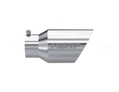 MBRP Universal Tip 6 O.D. Dual Wall Angled 4 inlet 12 length - T5072 MBRP