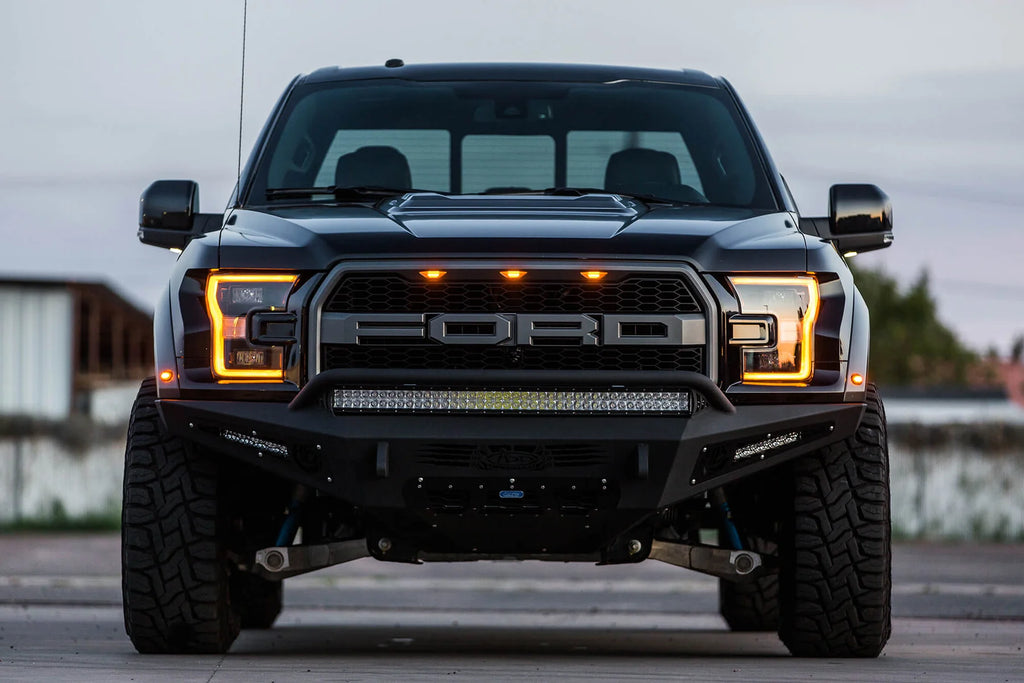 Addictive Desert Designs 2017-2020 Ford Raptor Honeybadger Front Bumper - F117432860103