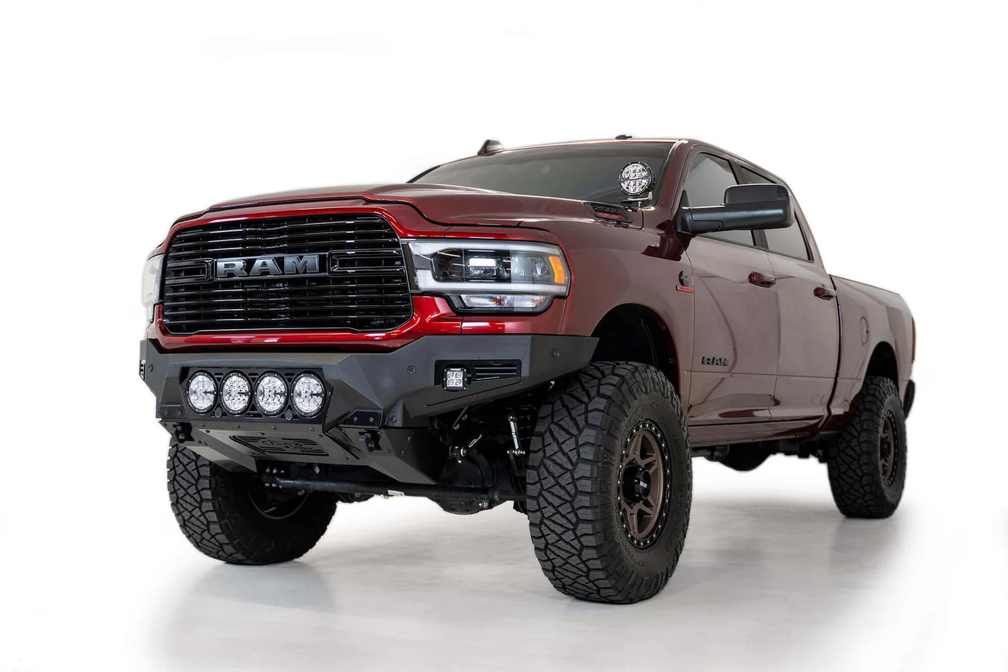 ADD 2019-2023 Ram 2500/3500 Bomber Front Bumper (Rigid) - F560014110103 Addictive Desert Designs