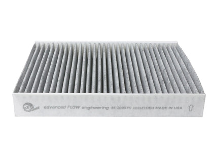 aFe Various Fiat 500 14-22/ Jeep Renegade 15-22 POWER Carbon Cabin Air Filter - 35-10007C aFe