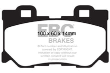 Load image into Gallery viewer, YellowStuff Rear Brake Pads - DP41824R