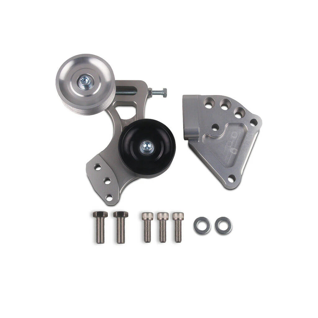 Precision Works Side Mount Bracket & Pulley Kit for K20 - PW-EM-SMP-K20