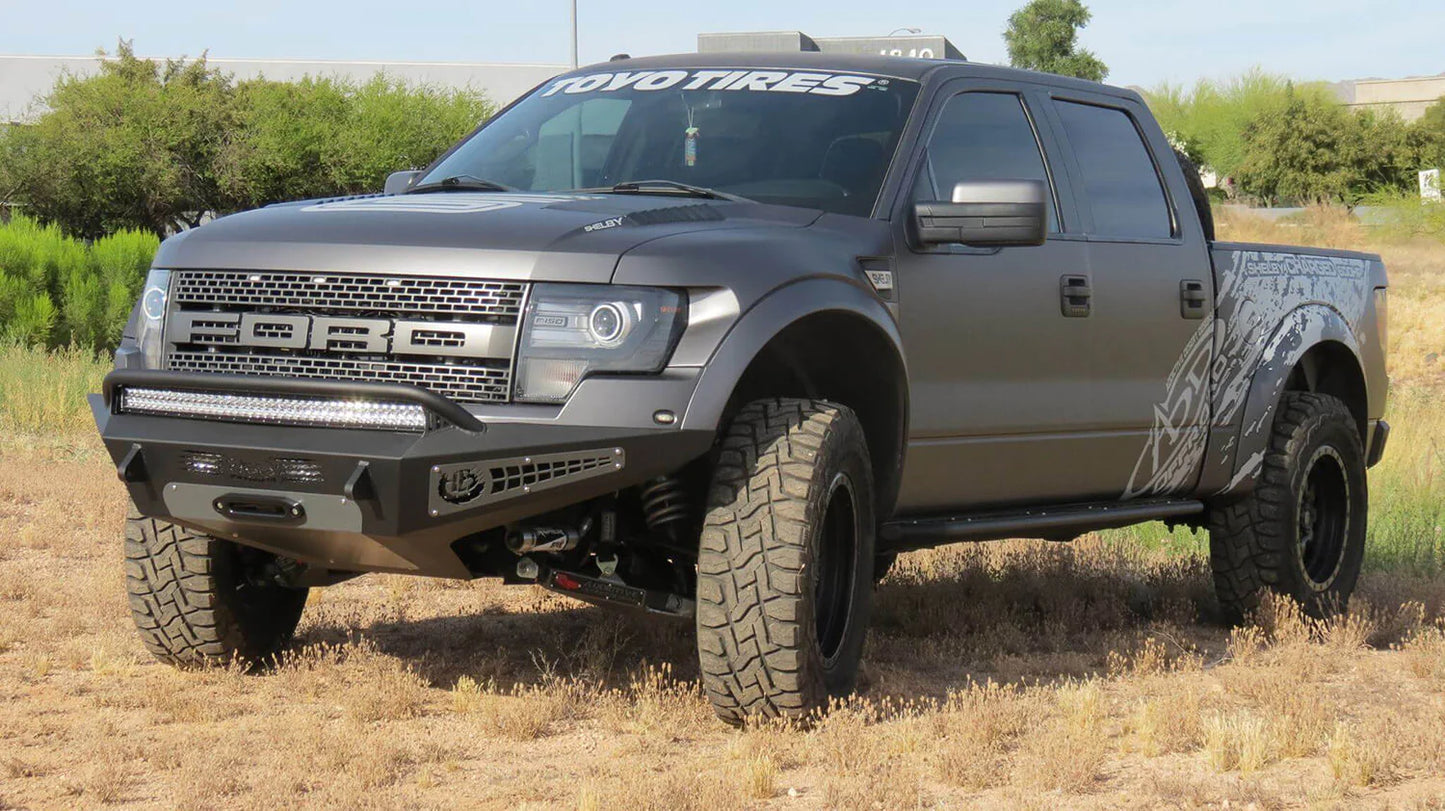 Addictive Desert Designs 2010-2014 Ford Raptor Honeybadger Winch Front Bumper / Heritage - F017275050103 Addictive Desert Designs