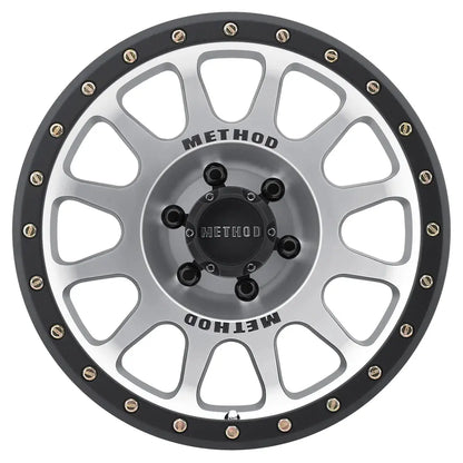 Method 305 NV MACHINED - MATTE BLACK LIP 17x8.5 / 8x170 / 0/4.75, 130.81 Hub Bore - MR30578587300 Method Wheels