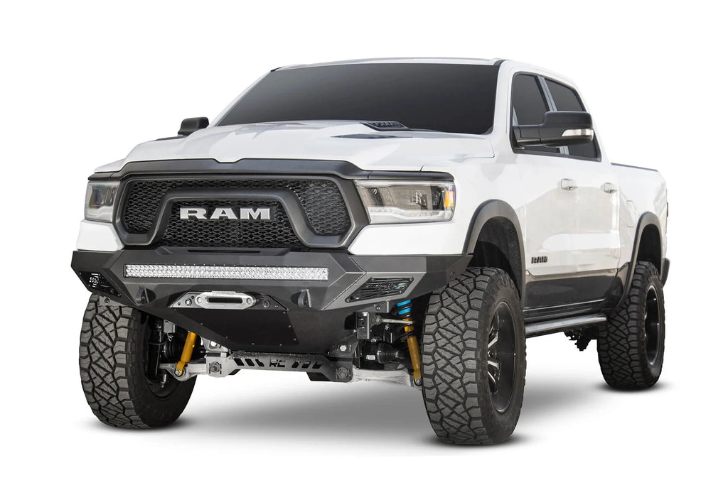 Addictive Desert Designs 2019-2023 Ram Rebel Stealth Fighter Winch Front Bumper - F611422770103