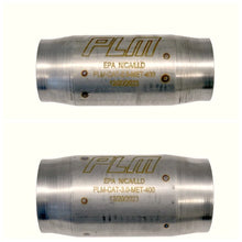 Load image into Gallery viewer, PLM 2.5in High Flow Performance 400 Cell Metallic Catalytic Converter - PLM-CAT-2.5-MET-400