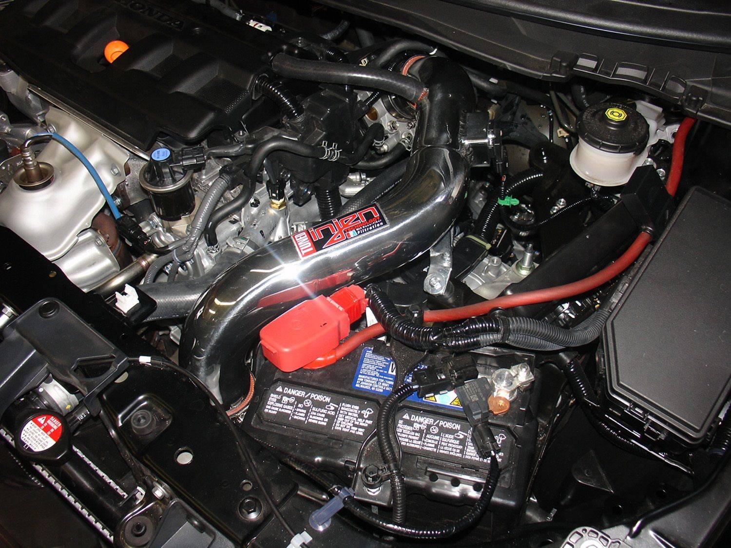 Injen 2012-2015 Honda Civic L4-1.8L SP Cold Air Intake System (Black) - SP1571BLK