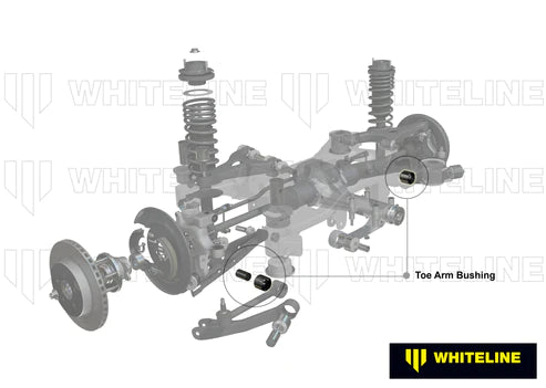 Whiteline W63345 Rear Toe Link Inner and Outer Fits Select 2005-2020 Dodge, Chrylser Models