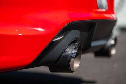 MBRP 3" Cat-Back, Dual Rear, 2015-2023 Dodge Charger 5.7L/6.2L/ 6.4L, T304 Stainless Steel, Street Profile with Dual Carbon Fiber Tips MBRP