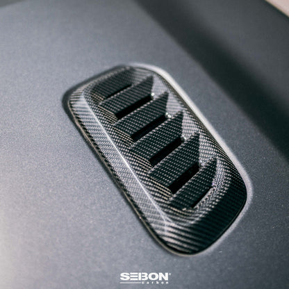 Seibon Dry Carbon Hood Vents For 2023-2024 Toyota GR Corolla - HV23TYGRCOR