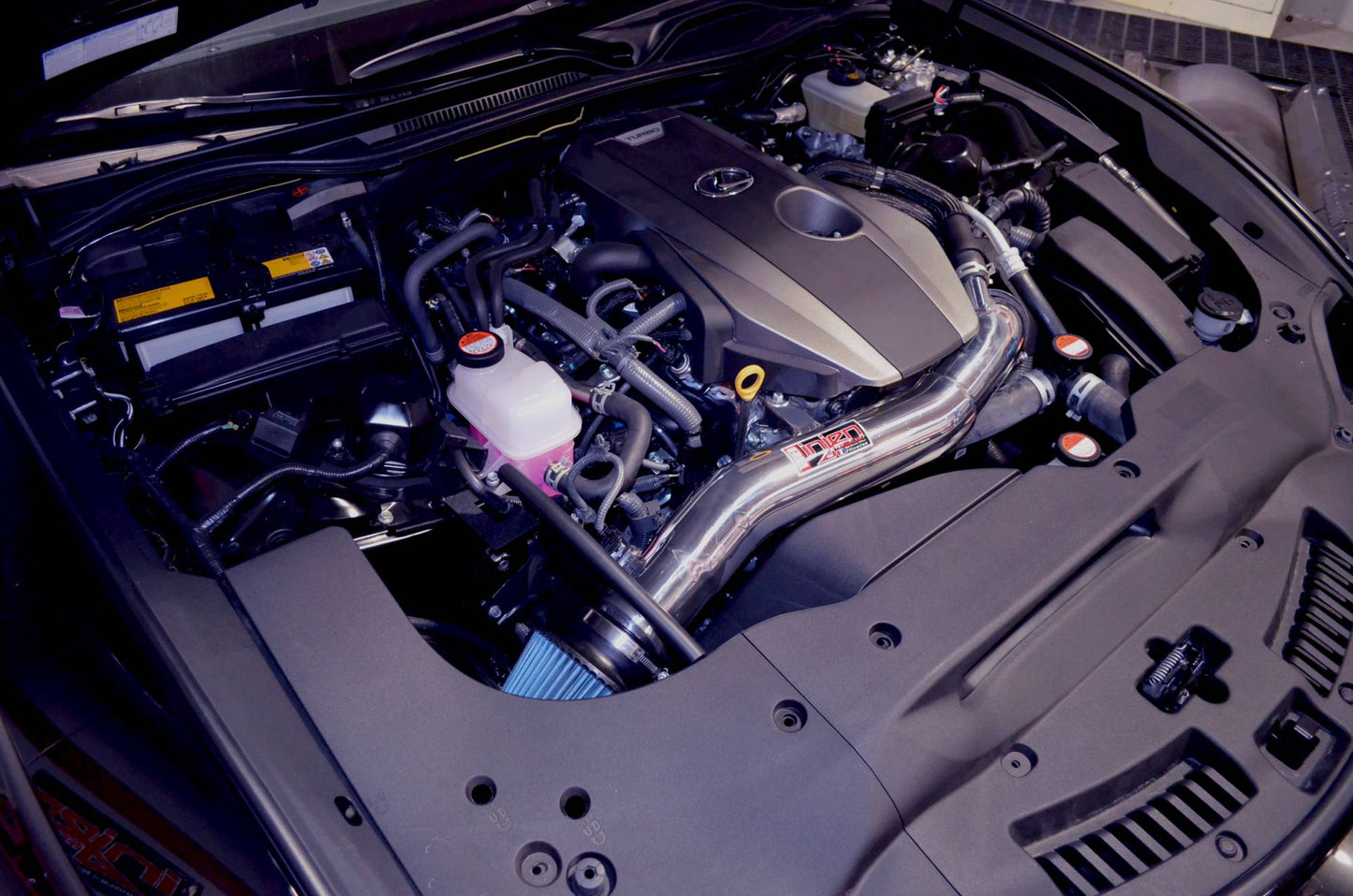 Injen 16-17 Lexus IS200T/RC200T/GS200T / 18-20 IS300 2.0L Turbo Short Ram Cold Air Intake (Polished)- SP2097P Injen