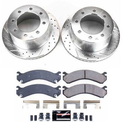 Power Stop 01-06 Chevrolet Silverado 3500 Rear Z23 Evolution Sport Brake Kit PowerStop