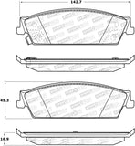 StopTech Street Disc Brake Pads - 305.11940