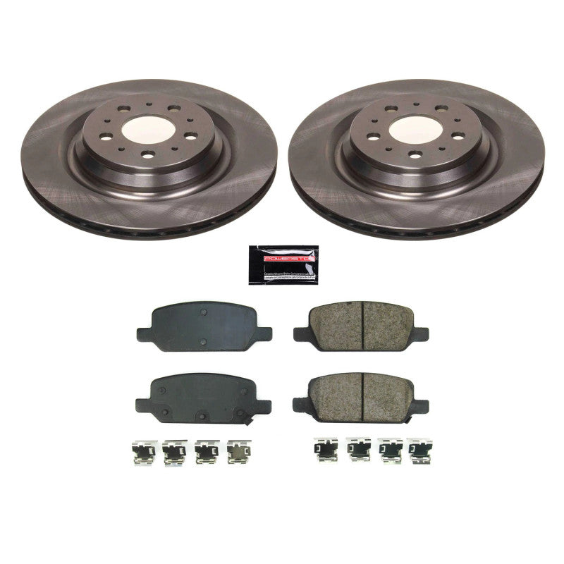 Power Stop 17-21 Tesla 3 Rear Autospecialty Brake Kit PowerStop