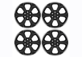 Ford Racing 2024 F-150 22in Wheel Kit - Black w/Machined Face