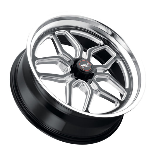 Weld S108 22X8.5 Laguna 5X127 ET06 BS5.00 Gloss Gun Diamond Lip 78.1