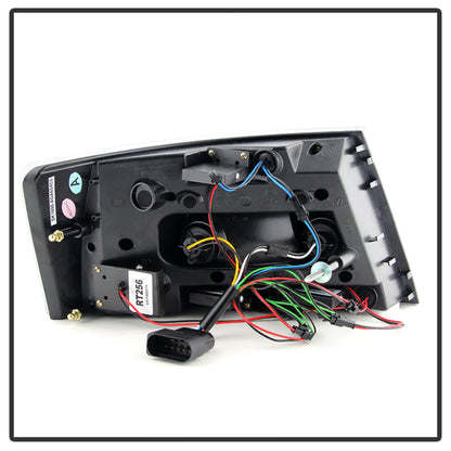 Spyder Audi A6 05-08 4Dr Sedan Only Light Bar LED Tail Lights Smke ALT-YD-AA605V2-LBLED-SM SPYDER