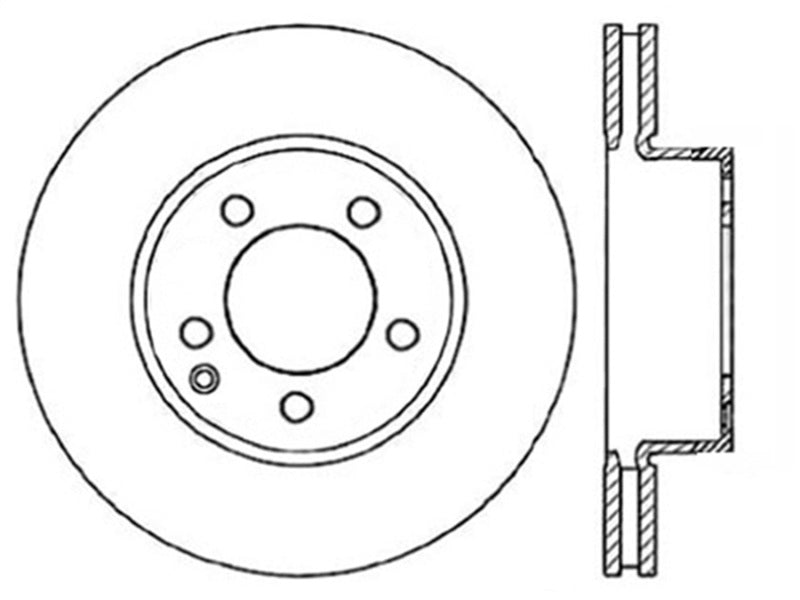 StopTech Drilled Sport Brake Rotor Stoptech