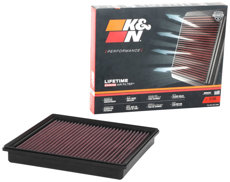 K&N 19-21 Toyota Hiace L4-2.8L F/I Drop In Air Filter K&N Engineering