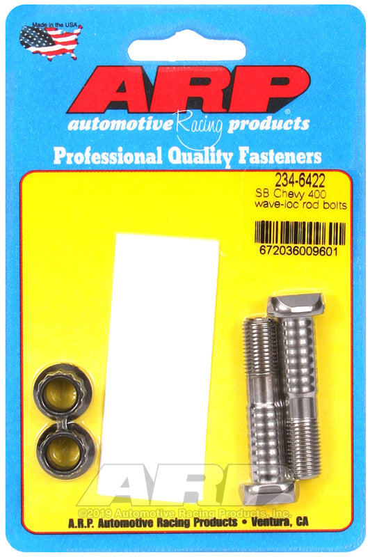 ARP SB Chevy 400 wave-loc rod bolts