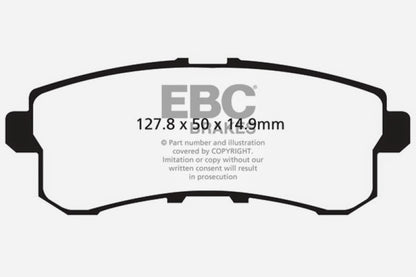 EBC Ultimax2 Rear Brake Pads - UD1510 EBC