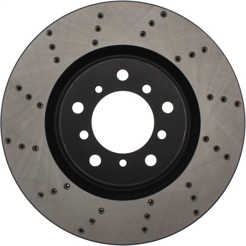 StopTech 01-06 BMW M3 Drilled Right Front CRYO Rotor Stoptech
