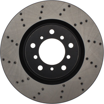StopTech 01-06 BMW M3 Drilled Right Front CRYO Rotor Stoptech