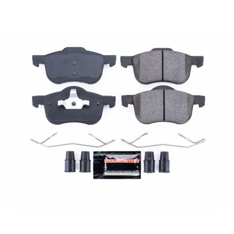 Power Stop 01-09 Volvo S60 Front Z23 Evolution Sport Brake Pads w/Hardware PowerStop