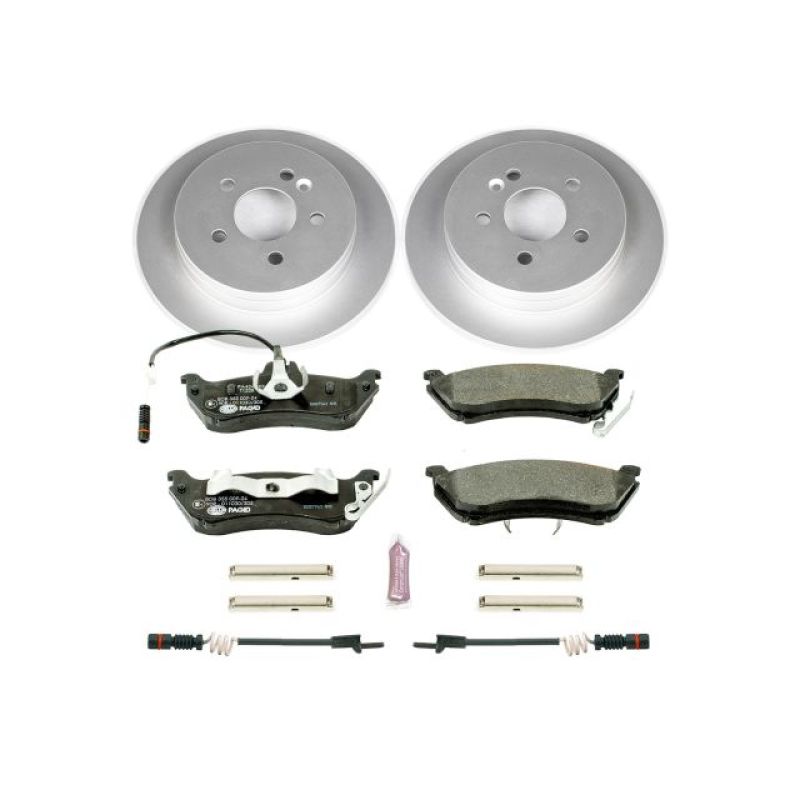 Power Stop 98-03 Mercedes-Benz ML320 Rear Euro-Stop Brake Kit PowerStop