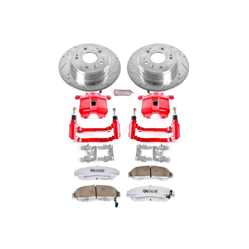 Power Stop 01-03 Acura CL Front Z26 Street Warrior Brake Kit w/Calipers PowerStop