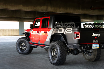 DV8 Offroad 20-24 Jeep Gladiator JT Slim Fender Flares FDGL-07