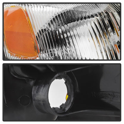 xTune 97-99 Toyota Camry 4pc OEM Style Headlights w/Corner Lights - Chrome (HD-JH-TCAM97-SET-C) SPYDER