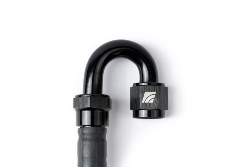 AMS Performance 5/16 Quick Connect to -6AN Inline Fuel Pulsation Damper w/ -6AN Fuel Line