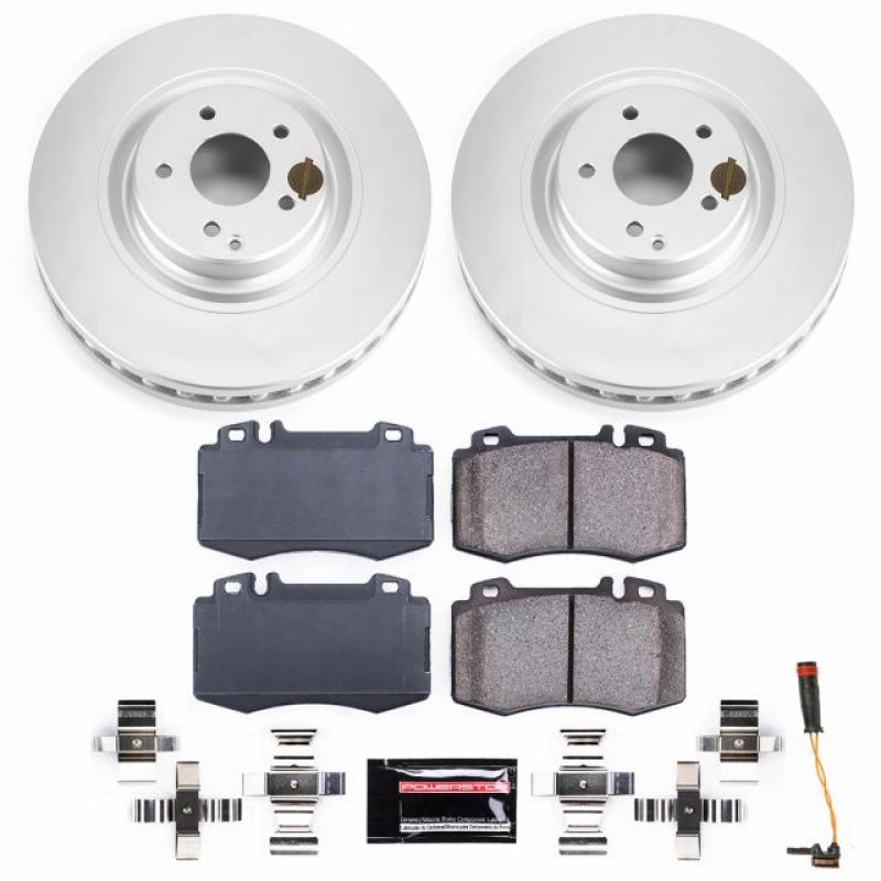 Power Stop 03-06 Mercedes-Benz CLK500 Front Z23 Evolution Sport Coated Brake Kit PowerStop