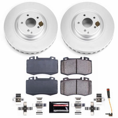 Power Stop 03-06 Mercedes-Benz CLK500 Front Z23 Evolution Sport Coated Brake Kit PowerStop