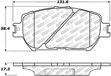 Load image into Gallery viewer, StopTech Street Disc Rear Brake Pads - 305.09080