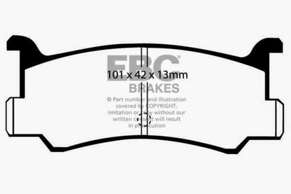 EBC Ultimax2 Front Brake Pads - UD473 EBC